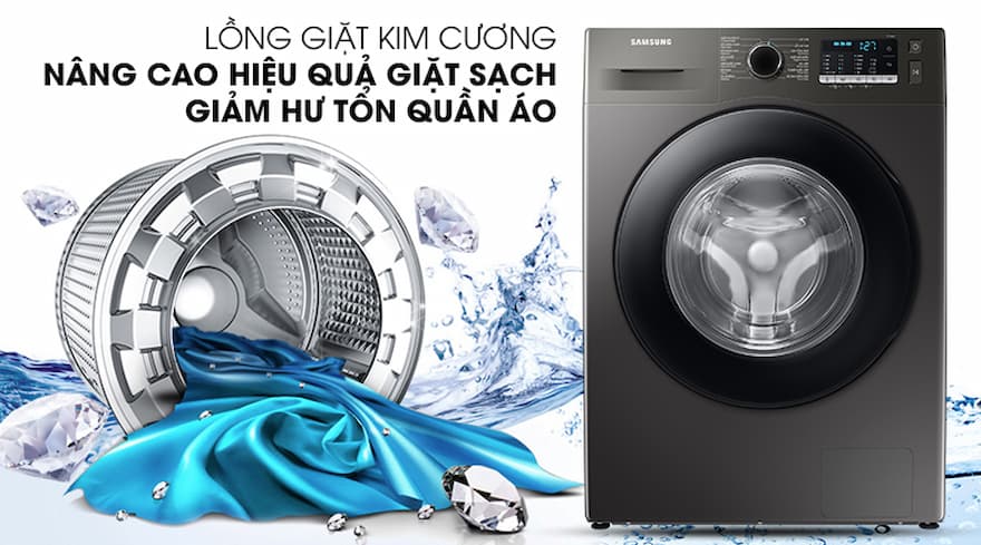 máy giặt lồng ngang Samsung WW95TA046AX/SV