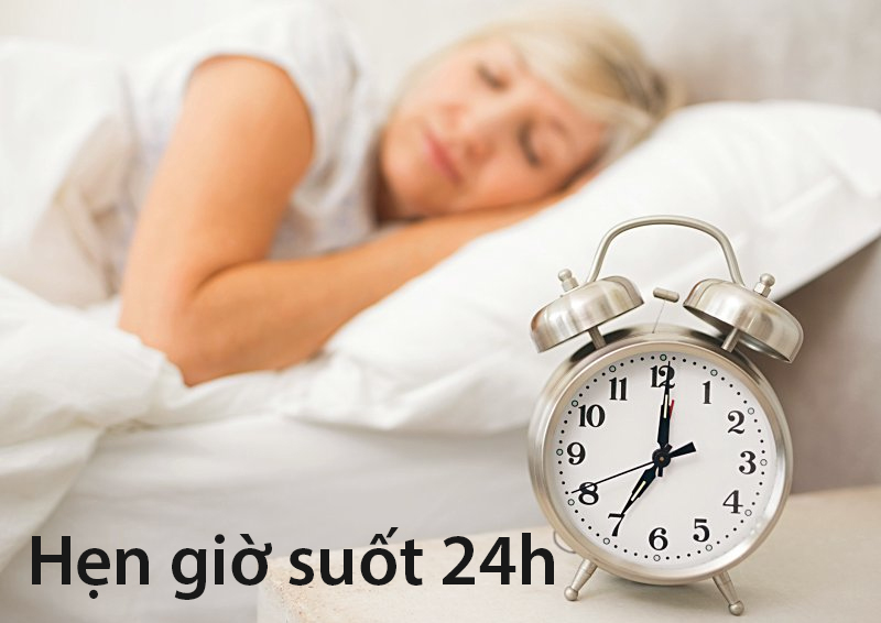 Hẹn giờ suốt 24 giờ