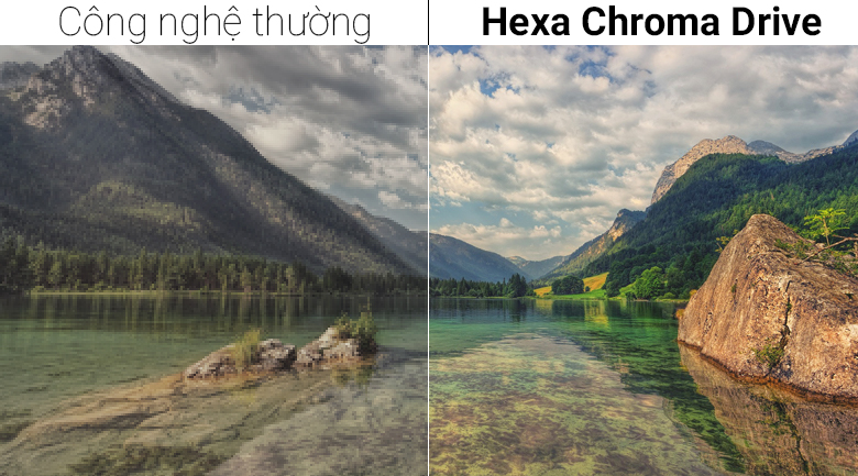 Công nghệ Hexa Chroma Drive trên Smart Tivi Panasonic 40 inch TH-40FS500V